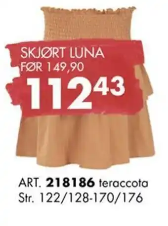 Sparkjøp SKJØRT LUNA tilbud