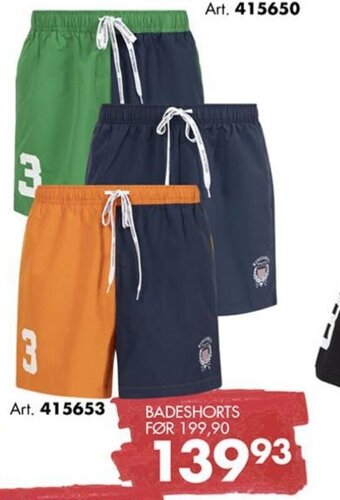 Sparkjøp BADESHORTS tilbud