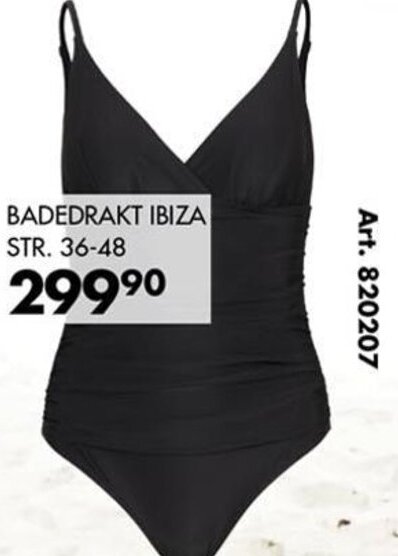 Sparkjøp BADEDRAKT IBIZA STR. 36-48 tilbud
