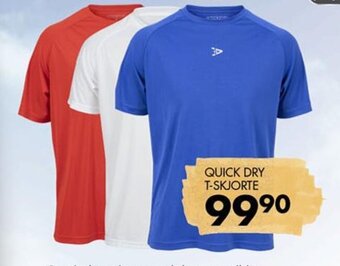 Sparkjøp QUICK DRY T-SKJORTE tilbud