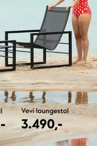 Vevi loungestol