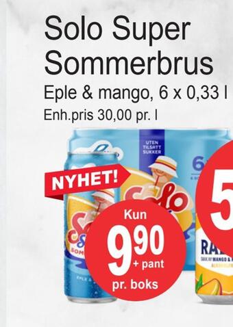 Joker Solo super sommerbrus tilbud