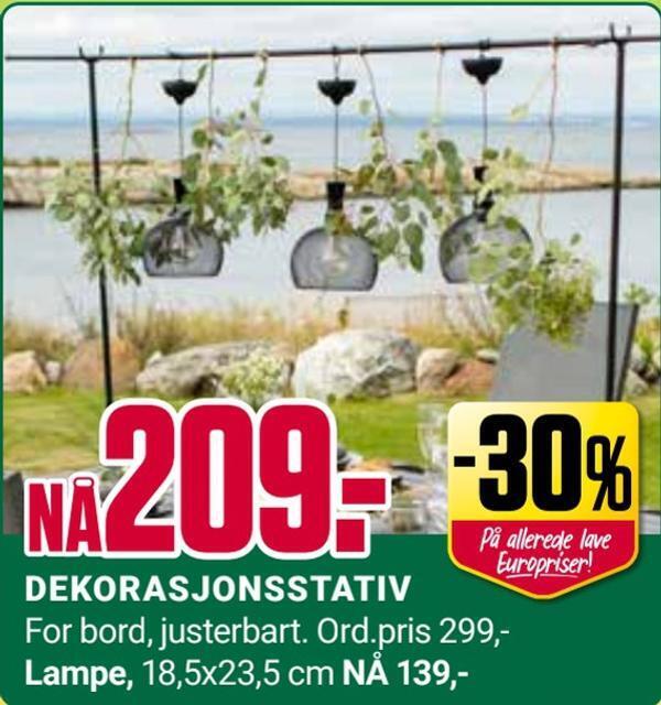 Europris Lampe tilbud