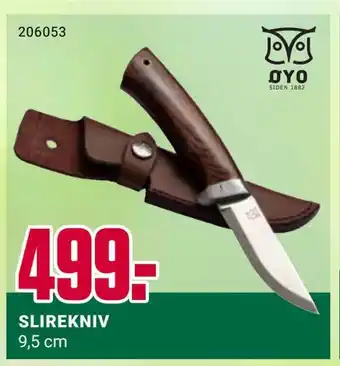 Europris Slirekniv tilbud