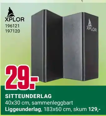 Europris Liggeunderlag tilbud