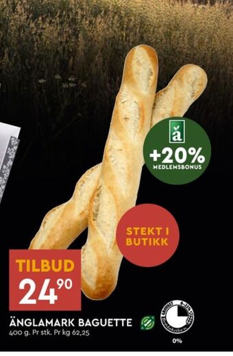 Coop Mega Änglamark baguette tilbud