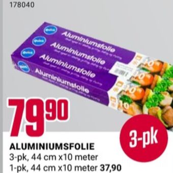 Europris Ukjent aluminiumsfolie tilbud