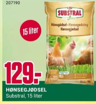 Europris Substral gjødsel tilbud