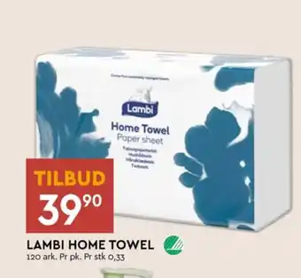 Coop Mega Home tawel tørkeark tilbud
