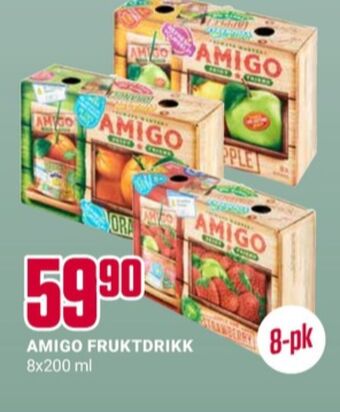 Europris Amigo juice tilbud