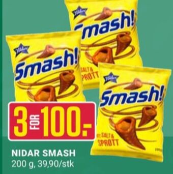 Europris Smash! sjokoladepose tilbud