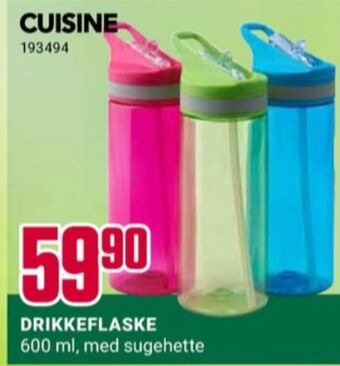 Europris Cuisine drikkeflaske tilbud