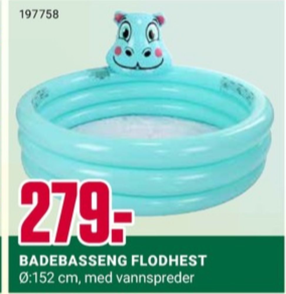 Europris Ukjent basseng tilbud