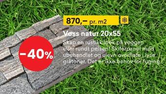 Right Price Tiles Voss natur 20x55 tilbud