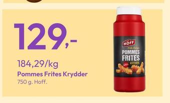 Gigaboks Pommes frites krydder tilbud