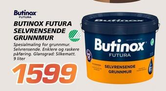 Coop Byggmix Butinox futura selvrensende grunnmur tilbud