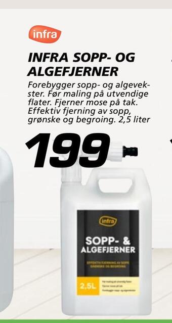 Coop Byggmix Infra sopp og algefjerner tilbud