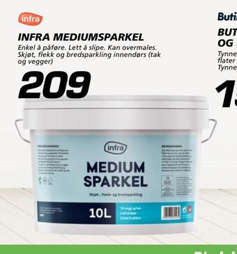 Coop Byggmix Infra mediumsparkel tilbud