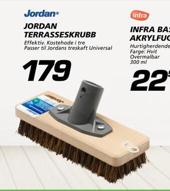 Coop Byggmix Jordan terrasseskrubb tilbud