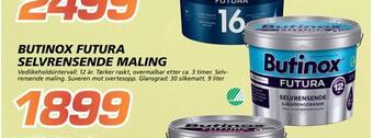 Coop Byggmix Butinox futura selvrensende maling tilbud