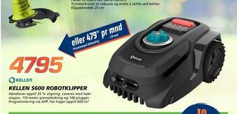 Coop Byggmix Kellen s600 robot klipper tilbud
