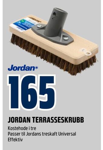 Obs Bygg Jordan terrasseskrubb tilbud