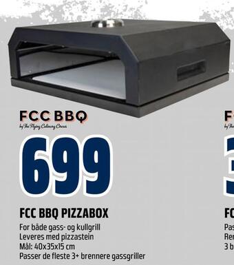 Obs Bygg Fcc bbq pizzabox tilbud