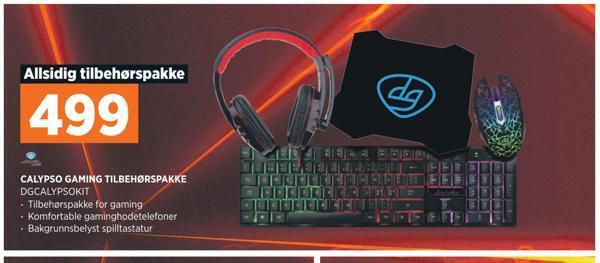 POWER Calypso gaming tilbehørspakke tilbud
