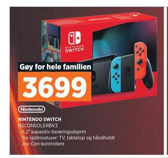 POWER Nintendo switch tilbud