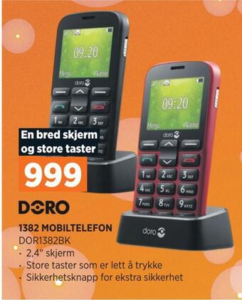 POWER 1382 mobiltelefon tilbud