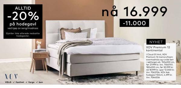 Skeidar Xov premium 12 kontinental tilbud