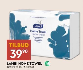 Coop Mega Lambi home towel tilbud