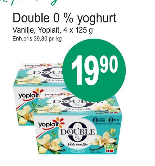 Joker Double 0 % yoghurt tilbud
