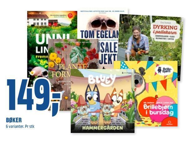 Coop Obs Bøker tilbud