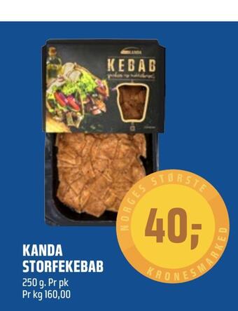 Coop Obs Kanda storfekebab tilbud
