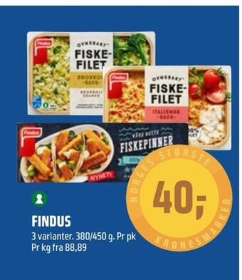 Coop Obs Findus tilbud