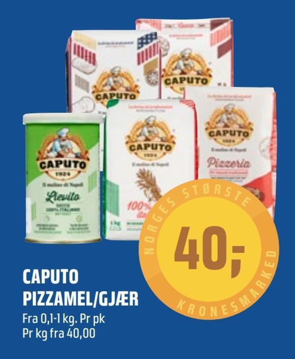 Coop Obs Caputo pizzamel/gjær tilbud