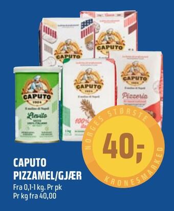 Caputo pizzamel/gjær