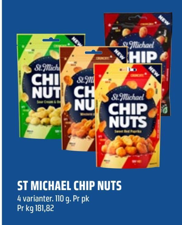 Coop Obs St michael chip nuts tilbud