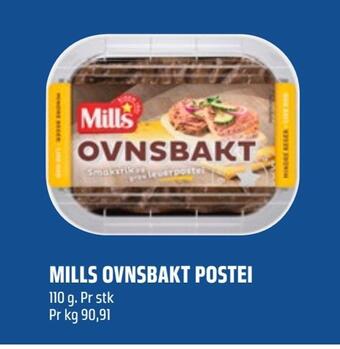 Coop Obs Mills ovnsbakt postei tilbud