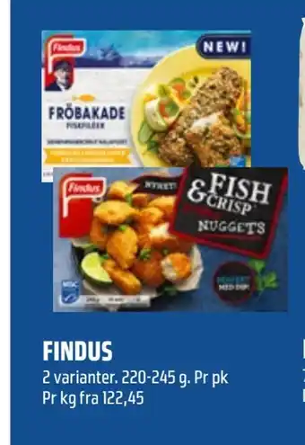Coop Obs Findus tilbud