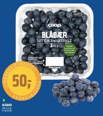 Coop Obs Blåbær tilbud
