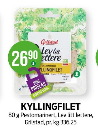 Kiwi Kyllingfilet tilbud