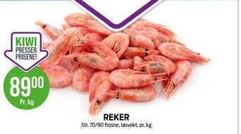 Kiwi Reker tilbud