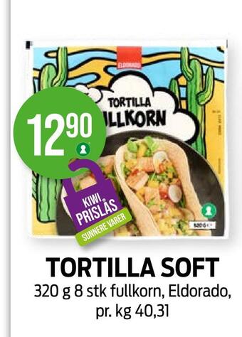Kiwi Tortilla soft tilbud