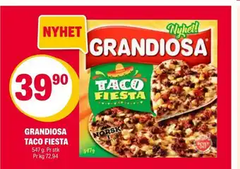 Coop Extra Grandiosa taco fiesta tilbud