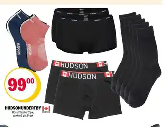 Coop Extra Hudson undertøy tilbud