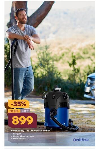 Megaflis Nilfisk buddy ii 18 car premium edition tilbud