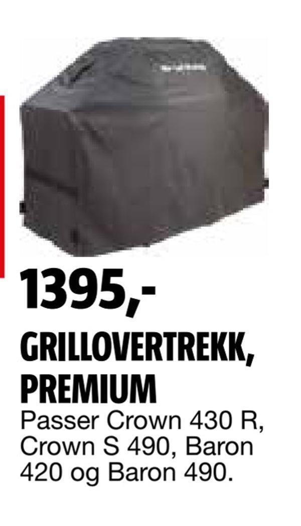 Bauhaus Grillovertrekk, premium tilbud
