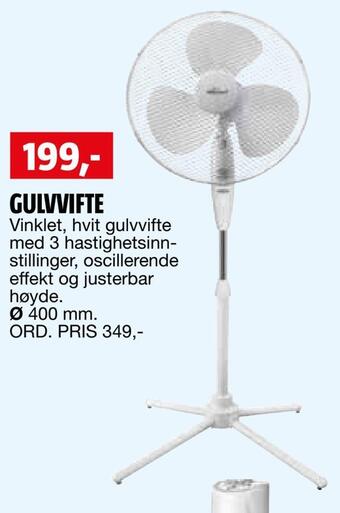 Bauhaus Gulvvifte tilbud